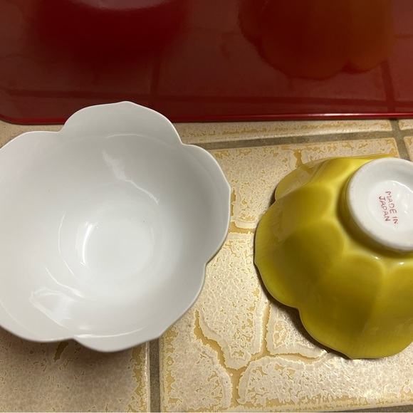 Set of 4 MCM Vintage Lotus Tulip Bowls - Picture 3 of 11